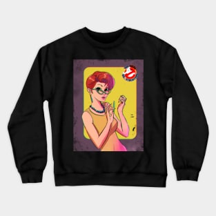 Janine The Real Ghostbusters Crewneck Sweatshirt